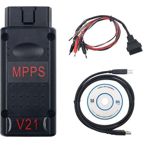 Le programmateur ECU MPPS V21 MAINTRICOREMULTIBOOT est compatible avec les EDC15, EDC16 et EDC17 et comprend des fonctions de vérification et d'étalonnage automatique de la puce. (1/5)