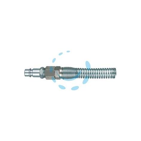 INNESTO RAPIDO CON MOLLA - per tubo ø mm.6X8 art.63MF