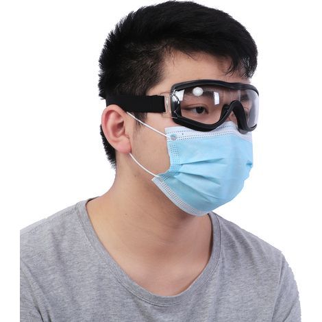 Motorradbrille Augenschutz staubdicht winddicht beschlagfrei spritzwassergeschützt Sicherheitsbrille (1/5)