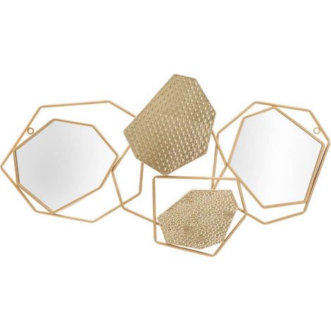 Composizione decorativa da parete con specchi per salotti e camere da letto (1/5)