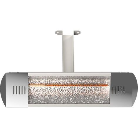 IRC infrarouge réflecteur martelé 1,5 kW beige INTUIS M167223 (1/4)