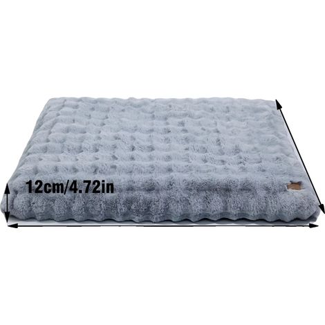 Cuccia per cani, morbidissima, lavabile in lavatrice, blu polvere, taglia 3XL (1/2)