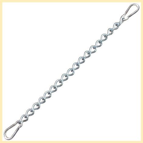 Ecleanfy - Chaîne de suspension hamac 66 cm avec 2 mousquetons – acier galvanisé, réglable, jusqu'à 230 kg (1/5)