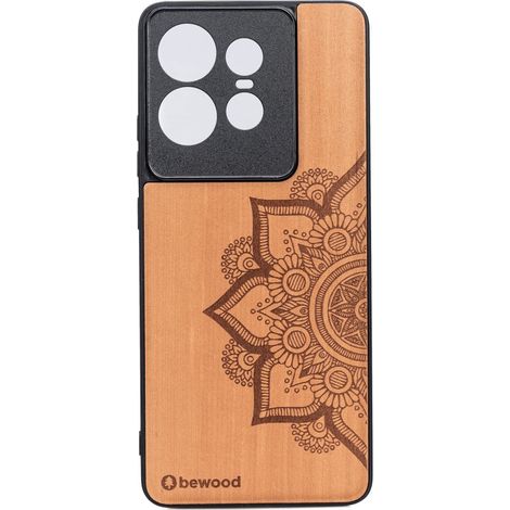Custodia in legno Bewood per Motorola Edge 50 Pro MANDALA APPLE TREE (1/2)