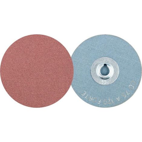 PFERD TOOLS COMBIDISC Korund Schleifblatt CD Ø 75 mm A120 FORTE für hohen Abtrag 50 Stk (1/5)