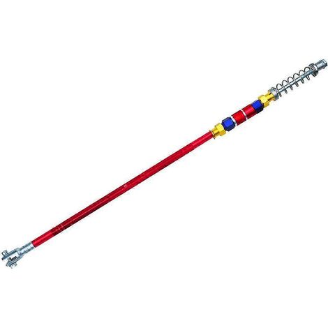 Durite de frein de moto, câble et tige de traction, levier de frein modifié LC135, accessoire moto universel en alliage d'aluminium - Rouge (1/5)