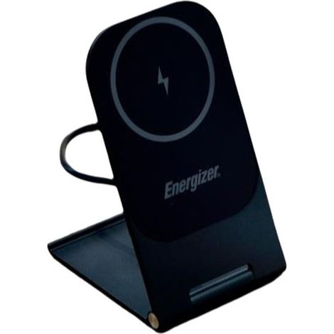 Energizer WCP102 chargeur d'appareils mobiles Smartphone Aluminium, Noir Recharge sans fil Auto (1/2)