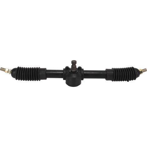 Arbre de crémaillère et pignon de direction assistée, 430 mm, alliage d'acier 30T, poli, convient aux karts, VTT, véhicules polyvalents et motos. (1/5)