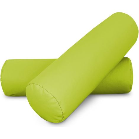 Cojin rodillo 50x15 Verde PACK 2 UNIDADES 50x15 Verde