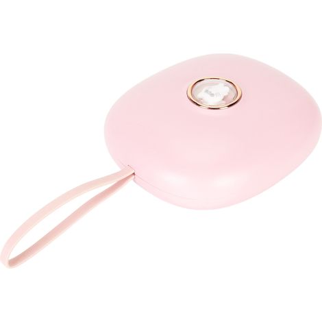 Réveil numérique vibrant portable avec LED, idéal pour les gros dormeurs, les étudiants et les enfants (rose). (1/5)
