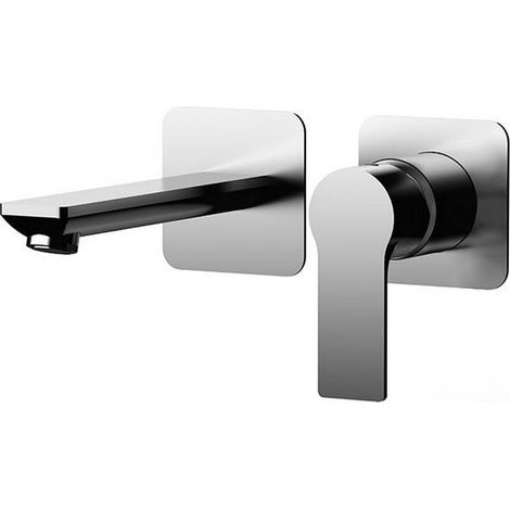 Miscelatore monocomando lavabo da incasso in ottone cromato serie Energy