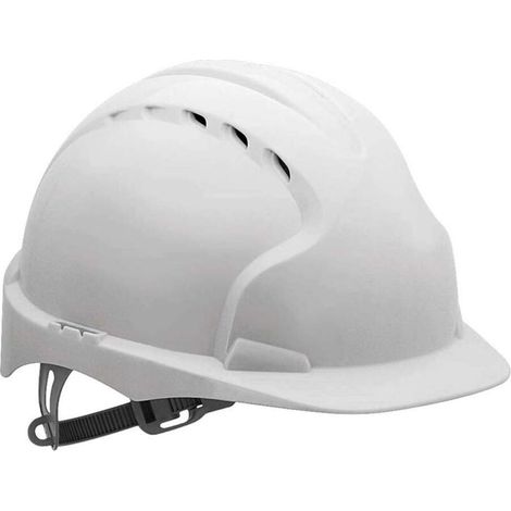 EVO2 ventilated helmet – zipper – white (1/4)