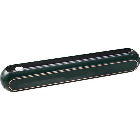 Couteau à papier aluminium, distributeur de feuilles d'aluminium et de pain de mie avec lame coulissante, distributeur de papier aluminium, rangement magnétique de cuisine pour feuilles de cuisson en 