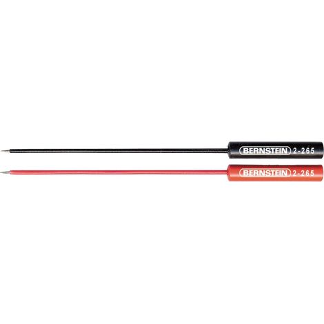 BERNSTEIN Tools for Electronics 2-265-VE Prüfspitze 2-265-VE Buchse 4 mm CAT I Rot, Schwarz 2 St.