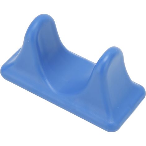 Mini outil masseur de hanches compact précis profond portable soulagement stress tête bleu (1/5)
