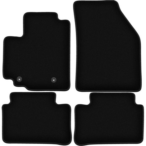 Tappetini base in velluto nero per: Suzuki Splash hatchback (2008-2014) (1/5)
