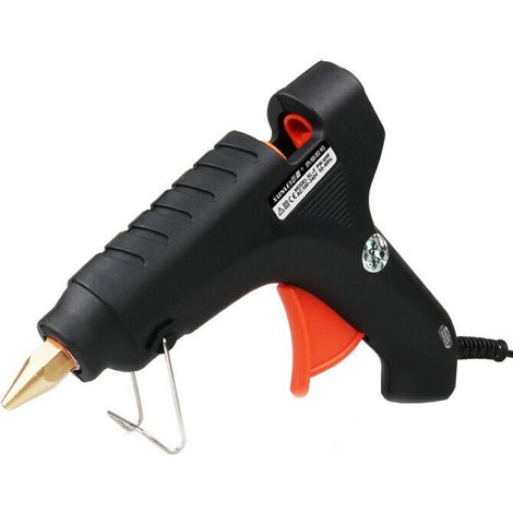 Dapetz ® Hot Glue Gun Mini Glue Gun Black 10W Fast Heating for Kids Craft Hobby Art DIY Craft Projects, Handicrafts and Home Quick Repairs Compatible with Wood, Glass, Metal, Plastic & Fabric (1/5)