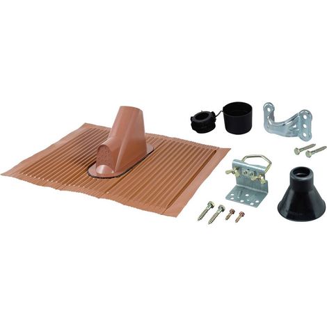 Kathrein ZTS 48ro Set d'étanchéité pour mât Adapté pour diam. de mât (max.): 48 mm rouge