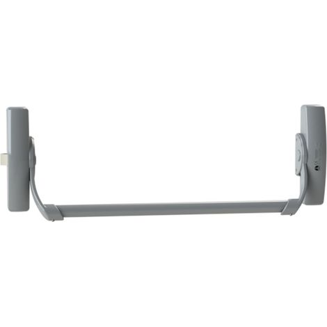 Serrure antipanique UNICO COMPATIBLE barre 1 point coupe-feu argent - ANTIPANIC