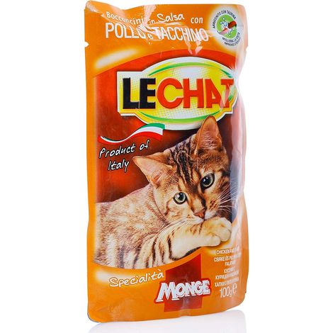 BOCCONCINI LECHAT POLLO/TACCHINO 100GR MONGE