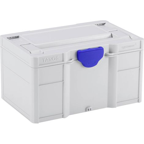 [NEUWERTIG] B-Ware Tanos Transportkiste Box Systainer³ S 147 Abs Kunststoff Grau 265x142x171mm