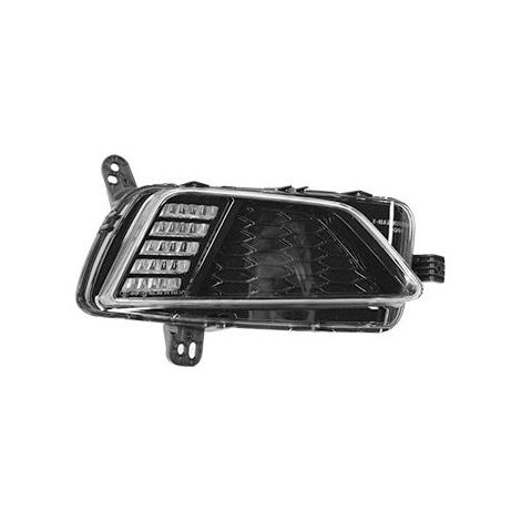 Feu anti-brouillard avant droit avec feu diurne LED Volkswagen Polo 6 phase 1 2017-2021