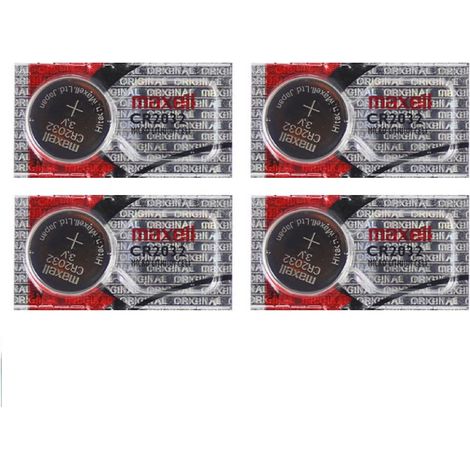 .4 piles CR2032 Maxell.