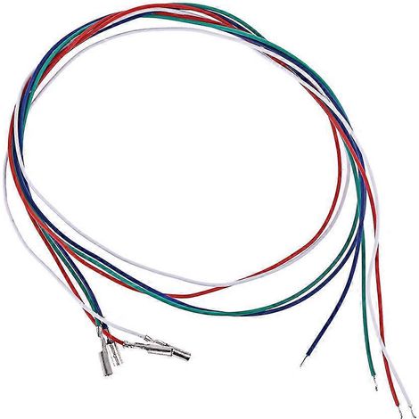 Câble Phono 3/4PCS avec Connecteurs pour Bras de Lecture et Têtes de Platine Vinyle (1/4)