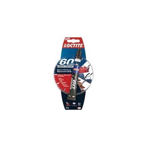 LOCTITE 60 SECONDI GR.20 - 6 pezzi LOCTITE