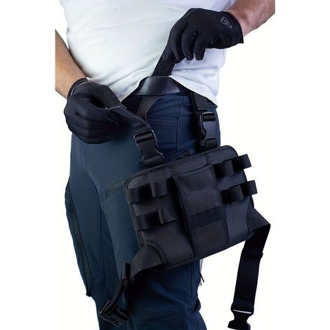 Werkzeugkoffer, Elektrowerkzeugtaschen mit Gürtelclip, Zubehör aus Knochen, Werkzeugtaschen aus Knochen, Heimwerkerbedarf, Autos, Handwerker, Schreiner, praktische Mini-Werkzeugtasche für die (1/4)