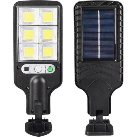Lampadaire extérieur,Applique murale solaire avec détecteur de mouvement PIR et télécommande, imperméable, éclairage - 616B 2pcs[D]