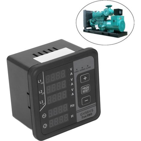 Panneau de commande GV58VS pour groupe électrogène diesel à démarrage automatique, détection et protection automatiques, 8-36 V (1/5)