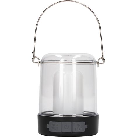 LED-Campinglaterne, 3 Leuchtmodi, 360°, wiederaufladbar, wasserdicht, tragbar, mit Haken für den Garten. (1/5)