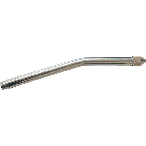 Tube à buse avec embout en pointe M10 x 1 longueur 150 mm coudé PRESSOL