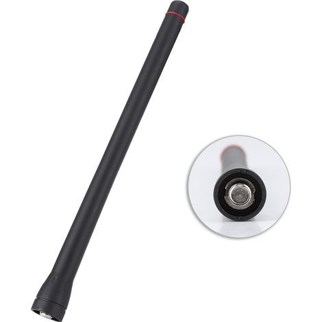 Antenne radio VHF pour talkie-walkie compatible avec ICOM IC F3 F11 F14 F15 F16 F33 (1/5)