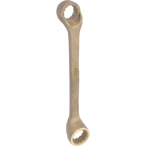 KS Tools BRONZEplus Doppel-Ringschlüssel gekröpft 24x27 mm