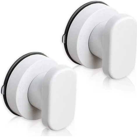 Poignée de Porte à Ventouse 2PCS Ventouse Poignées Tiroir Armoire Réfrigérateur Porte Verre Portable Mobilité Poignée Poignées (1/5)