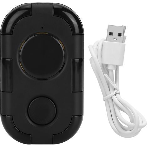 Ultrasonic mosquito repellent, portable, silent, USB rechargeable, black, for bedroom and indoor use (1/5)