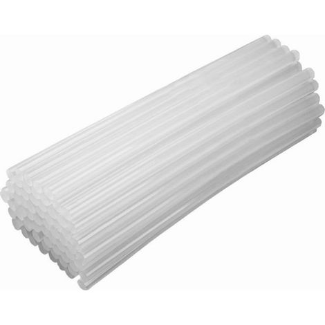 Recharges de Colle - 11 x 300 mm - Transparent - Résiste au Froid - Pour Carton Bois Papier - 1 kg
