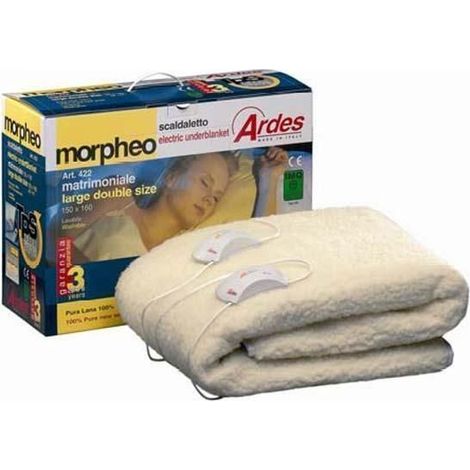 Ardes AR424 Morpheo Manta Doble Interior de Poliéster 150x160 cm (1/2)