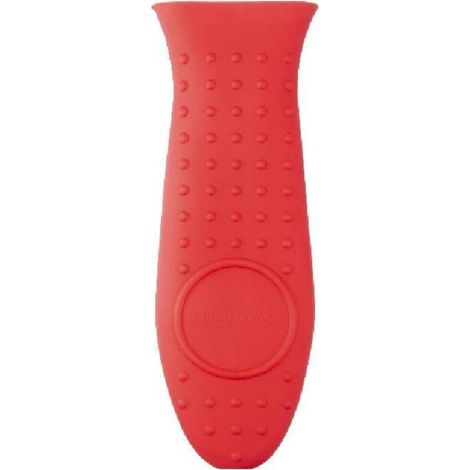 Cache-pot rectangulaire en silicone rouge (1/4)