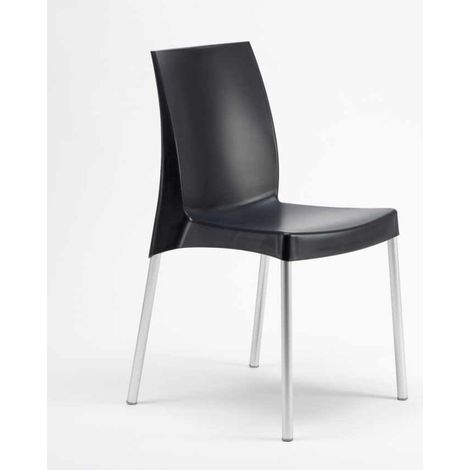20 Sillas Boulevard Grand Soleil Oferta Stock Restaurante Bar - Negro