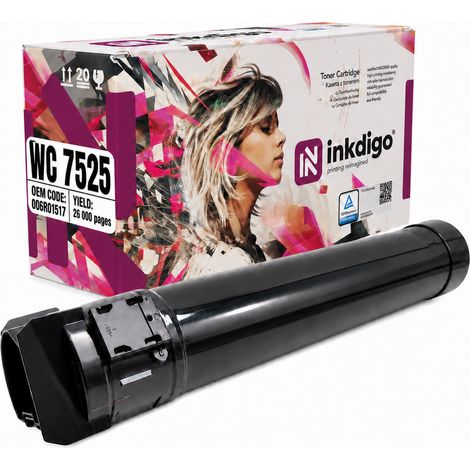 Inkdigo Toner 006R01517, kompatibel mit Xerox WorkCentre 7525, 7835i und 7970, TÜV-zertifiziert (1/5)