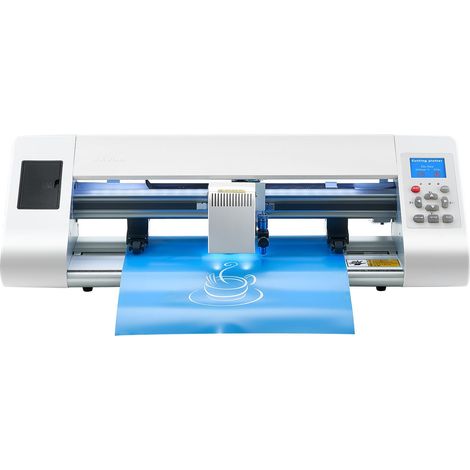 Automatischer Vinylschneideplotter mit Kantenerkennung, inklusive Software und Materialien, kompatibel mit verschiedenen Formaten, für personalisierte DIY-Kreationen (Karten, Aufkleber). (1/5)