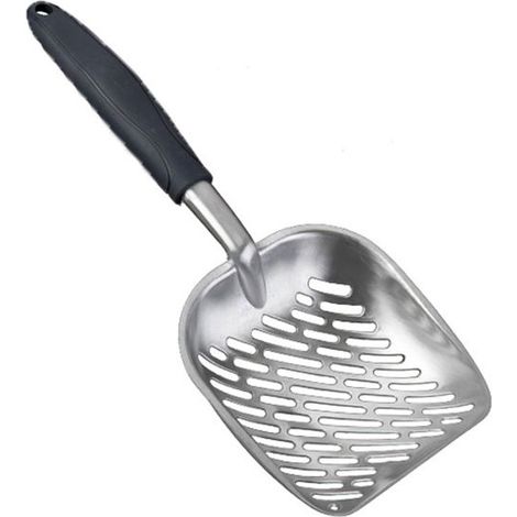 Pelle À Litière - Aluminium Alliage - Profondeur Optimisée - Pour Litière Granulaire - 1 Pièce (1/5)