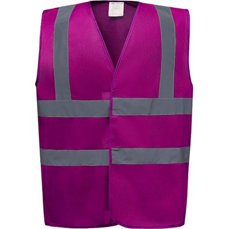 Gilet YOKO alta visibilità Fuschia L