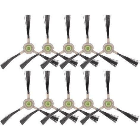 (10 pièces) Brosse latérale pour Lefant M1, M320, M310, M210B M213S M210S M210 M213 OKP K2 K3 K3A K4 K5, kit de brosse latérale pour aspirateur robot, accessoire de brosses latérales de rempl (1/5)