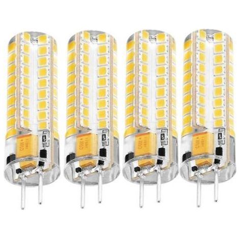 4pcs ampoules LED Gy6.35 ampoules LED Bulbes AC DC 12 V Bi Pin de remplacement halogène dimmable (1/5)