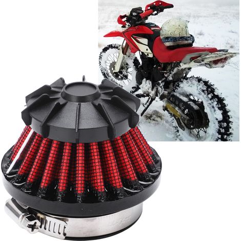 Hochleistungs-4-in-1-Luftfilter für Motorräder, ATVs, SSRs, TTRs, Pitbikes und Minibikes der Marken HONDA, YAMAHA und SUZUKI (GY6 Rot) (1/5)