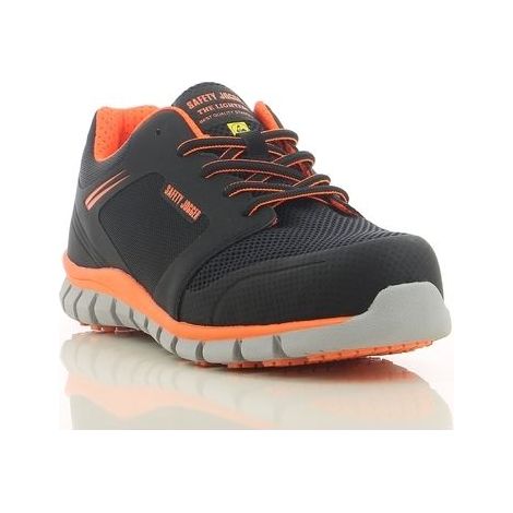 Baskets de sécurité ultra légères Safety Jogger LIGERO S1P ESD SRC Orange 36 (1/5)